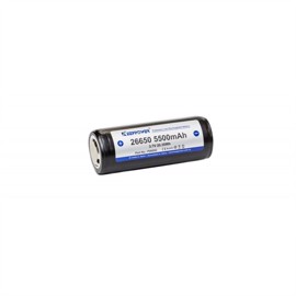 Keeppower 26650 3,6 volt litiumjonbatteri 5500 mAh med skyddskrets